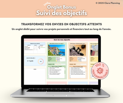 Budget Planner – Version Complète (Téléchargement Instantané)